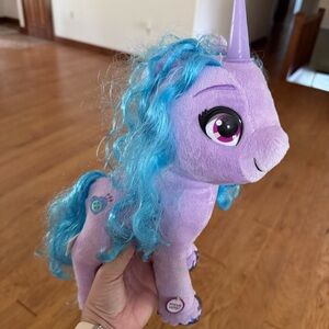 My Little Pony Sing and Glow Izzy Purple Unicorn 13” Inch Singing Plush Stuffed